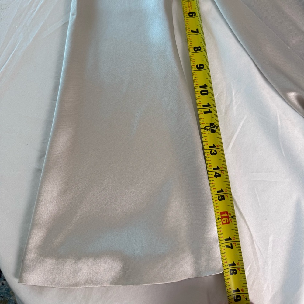 NWT Galvan London Platinum Silk Bell Sleeve Jacket Bridal Quiet Luxury‎ Luxe 8 - Picture 10 of 13